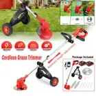 2x Batteries Cordless Grass Trimmer Whipper Snipper & Wheel & For Makita Battery