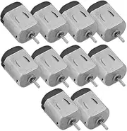 Kisangel 10Pcs Mini Motors for Small Electric Motors for Projects for Science Experiments Model Cars Boats Lightweight Design