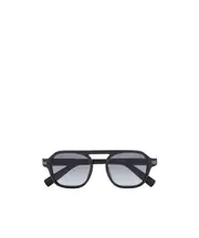 AURORA II logo sunglasses One size Gris asphalte