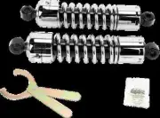 Prog 412 Rear Shock Damper 12.5in Chrome NC Harley Dyna Glide 92