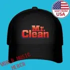 Mr. Clean Black Hat Baseball Cap Size S/M & L/XL