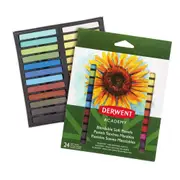 Derwent Academy Blendable Soft Pastels Art Coloured [24 Pack]