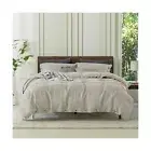 EVERLY 100% Pure Linen Duvet Cover Set King Size 104X90Inch 3pcs (1 Duvet Cov...