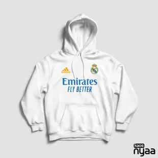 2021/2022 賽季最新的皇家馬德里連帽衫夾克
