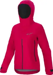 Alpinestars Stella A-Dura Elite waterproof Ladies Bicycle Jacket, red, Size S for Women
