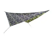 C161 Outdoor Camouflage Canopy Multifunctional Camping Beach Mat Waterproof and Sunscreen Canopy Shade Tent Camping Gear Equipment