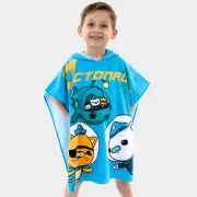 Octonauts Poncho Towel | Kids Hooded Towel | Octonauts Beach Towel Poncho