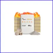 High-Performance 30 lbs Refractory Cement Mix with Additive - 3110°F Safe