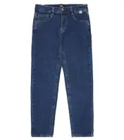 [Il Gufo] Il Gufo Mid-rise jeans straight jeans Y 12 blue