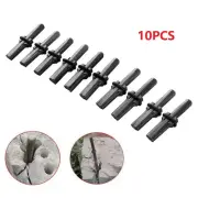 Professional 10 Piece Splitting Wedges and Shims Set for Hard Rock and Stone