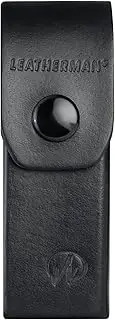 [LEATHERMAN] Leather Sheath - Premium Pouch for Wave, Blast, Crunch & Charge Multitool with Snap Closure & Reinforced Stitching - Black - Ideal For EDC & Outdoor Tool Protection