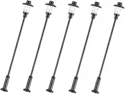 5pcs Micro Landscape Garden Light Traffic Light Z Gauge Street Lamp Scale Terrain LED Street Lamp Model Signals Lights Lamppost Wasteland Outdoor Black Stainless Steel Plus Abs