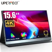 4K Portable Monitor 15.6" 3840x2160 IPS HDR Gaming Monitor mini HDMI Type-C