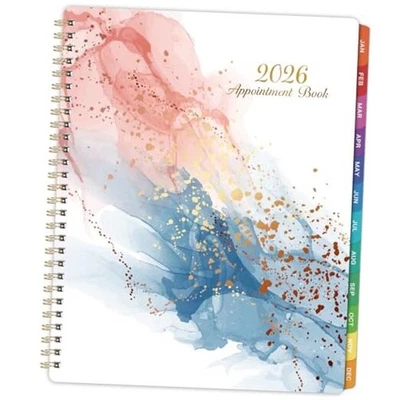2026 Appointment Book - 2026 Daily Planner, Jan. 2026 - Dec. 2026, 8.5'' x