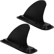 BESPORTBLE Slide-in Fin Set for Paddle Board Surfboard Replacement Fins Water Separator Improve Stability Control