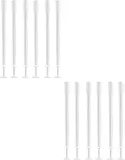 TPZORJX Pack of 12 Disposable Vaginal Cream Applicators, Vaginal Applicator Tube, Hygienic Thread Injector Applicators, Lubricant Applicator, Syringe, Lubricant Tube for Most Suppositories Unguent