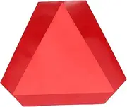 ULTECHNOVO Aluminum Car Slow Moving Sign Triangle Reflective Safety Reflectors Signs