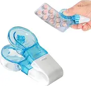 Portable Pill Taker Remover, Tablet Dispenser, Pill Punch Tool for Blister Packs, Easy to take Out Pills from Package (1pcs)