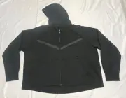 Nike Women's Sportswear Tech Windrunner CW4298 010 BLACK XXL
