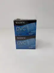 Sony DVC Mini DV 60 4 Pack Premium Blank Tapes Digital Video Cassettes Brand New