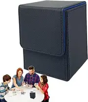 Magnet Card Deck Case Holder | PU Leather Card Holder | Card Storage Box for Safe Storage and Quick Organization Pochy