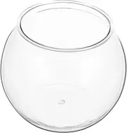 Generic Transparent Round Fish Tank Lid Clear Fish Tank Fish Accessories Fish Bowls Small Fish Tank Kit Automatic Fish Feeder Filters Betta Fish Tank Aquarium Divider Filtre White The Pet