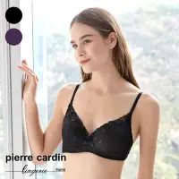 在飛比找Yahoo奇摩購物中心優惠-【pierre cardin 皮爾卡登女性內衣】蕾絲刺繡無鋼