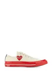 [Comme Des Garçon Play x Converse] Comme Des Garçon Play x Converse-Heart Print Sneaker-Uomo 10