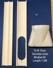 Portable Air Conditioner Spare Parts Outlet Gob+Window kit 15cm diam x130cm