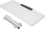 TEHAUX Computer Desk Extender Tray with Adjustable Keyboard Holder for Smooth Sliding Storage Design for Office and Home Workspaces Includes Built Pen Holder and Sturdy
