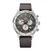 Swiss Military SM34081.12 Swiss Made Chronograph Leather Strap Men's Watch