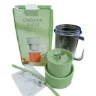 17 Oz Portable Electric Juicer Mixer Blender With Mini Straw Rechargeable USB