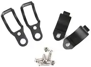 TDR 41mm Fork Turn Signal Indicator Light Relocation Bracket Clamps Mount for Motorcycle - Universal Fit for Custom Bikes, Choppers, Cruisers