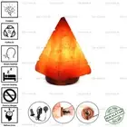 STEPPED PYRAMID ELECTRIC HIMALAYAN SALT TABLE LAMP PURIFY ROCK NATURAL IONISER