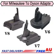 Adapter For Milwaukee 18V Convert To Dyson V6 V7 V8 Vacuum cleaner Battery