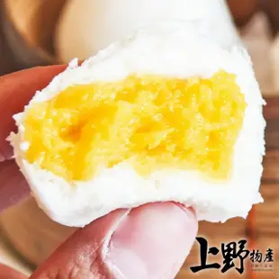 【上野物產】港式爆漿奶黃包6盒(320g±10%/10顆 /包)