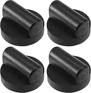 X AUTOHAUX 4 Pcs Rubber Jack Puck Jacking Lift Pad Jack Lift Point Pad Adapter for Audi TT RS R8 A6 Support Point Adapter Jacking Trolly Car Removal Repair Tool