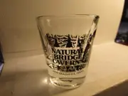 NATURAL BRIDGE CAVERNS - New Braunfels- TEXAS -standard Shot Glass-new by Libbey