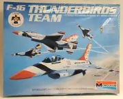 VTG Monogram Model Kit F-16 Thunderbirds Team #5504 1/72 4 PLANES+DISPLAY NISB