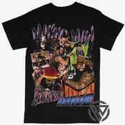 Randy “ Macho Man “ Savage Tee Shirt ECW WCW WWF WRESTLING T-shirt