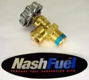 ME9101C5 2.6GPM PROPANE TANK SERVICE VALVE COUPLER POL MARSHALL 2.6 GPM 901C3