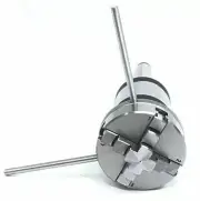 Self Centering Baby Lathe Chuck 4 Jaw 65 mm/ 2-1/2" Revolving Center MT1 Shank