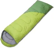 Sleeping Bags,Adult Four Seasons Outdoor Envelope Style with Cap Warm Sleeping Bag,Can Be Spliced Hollow Cotton Sleeping Bag,Breathable,Indoor & Outdoor Use,for，2kg