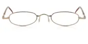 Oval Full Rim Metal Men's Glasses Silver, Size +1.00 - Lenses Included - Private Health Rebate - Blue Light Block Available - SmartBuy Readers