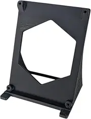 Simpleton NerdQaxe+ Stand | 3D Printed Crypto Mining Stand | Bitcoin ASIC Miner Holder for NerdQaxe+ | Sturdy & Space-Saving (Black)