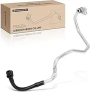 A-Premium Turbocharger Oil Line Replacement for Mercedes-Benz CL550 2011-2013 CL63 AMG 2011-2012 CLS550 2012-2018 E550 E63 AMG ML63 AMG S63 AMG, 4.7L 5.5L V8 GAS DOHC Turbocharged, Return