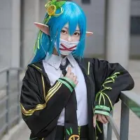 在飛比找蝦皮購物優惠-凹凸世界 cos霧霾系列 凱莉 安莉潔 cosplay 日常