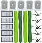 Roller Side Brush Filter Kits Parts Fit iRobot Roomba S9(9150),S9+(9550) Robot