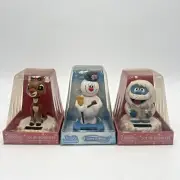 Rudolph the Red Nose Reindeer, Frosty the Snowman, & Abominable Solor Bobblers