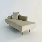 Beige Sofa Bed Couch Living Room Lounge Seat